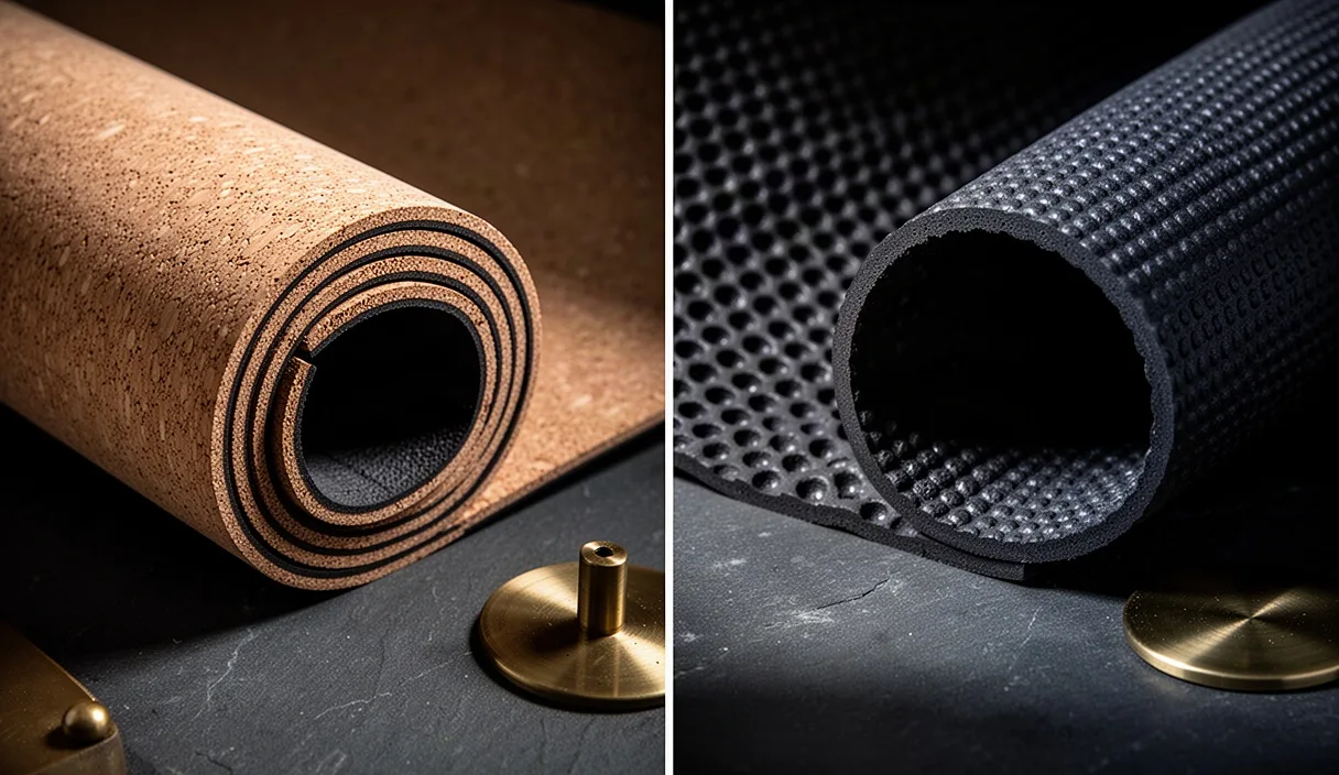 Cork vs Rubber Mats: Grip Test Under Heavy Sweat